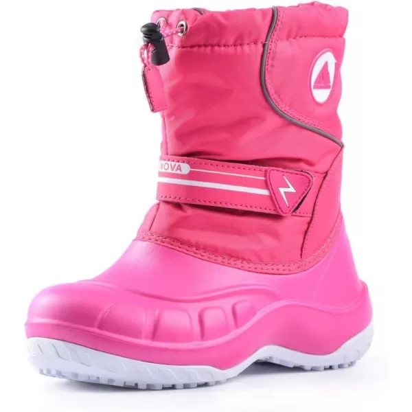 Nova Mountain Boys and Girls Waterproof Winter Snow BootsNfwbn12  Fuchsia