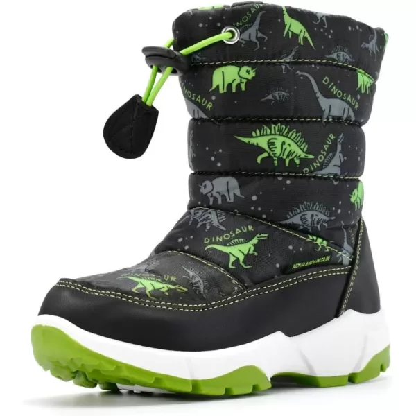 Nova Toddler Boys and Girls Winter Snow BootsNfwb102  Greendino