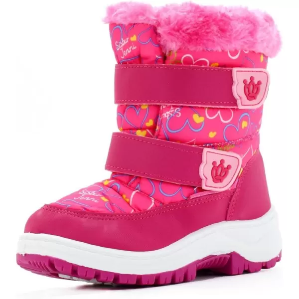 Nova Toddler Boys and Girls Winter Snow BootsNfwbn119  Fuchsia