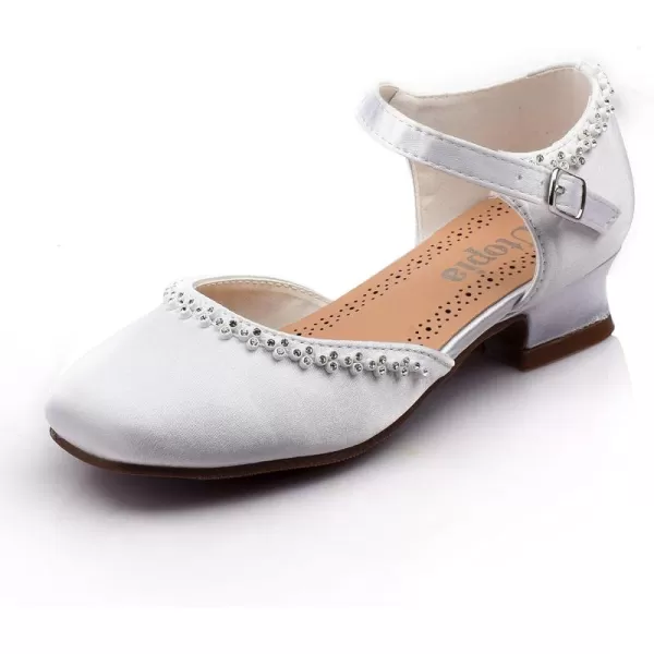 Nova Utopia Girls LowMedium Platform Sandal ShoesNfgf056h  Satin White