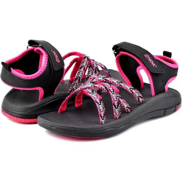 Nova Utopia Womens Sport Sandals Beach SandalsK Fuchsia