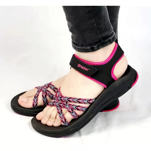 Nova Utopia Womens Sport Sandals Beach SandalsK Fuchsia