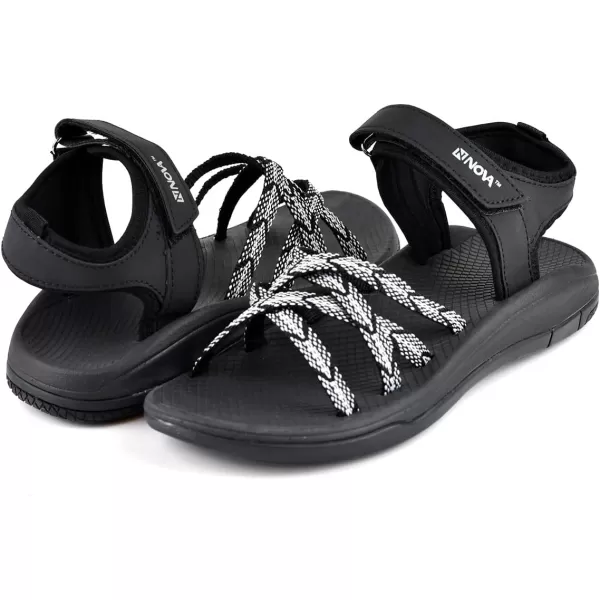 Nova Utopia Womens Sport Sandals Beach SandalsM Black