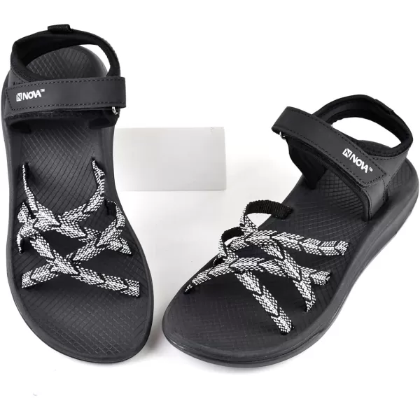 Nova Utopia Womens Sport Sandals Beach SandalsM Black