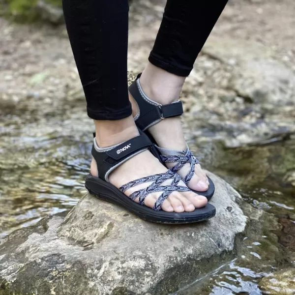 Nova Utopia Womens Sport Sandals Beach SandalsSilver