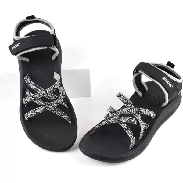 Nova Utopia Womens Sport Sandals Beach SandalsSilver