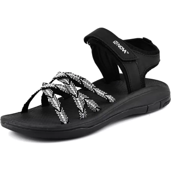 Nova Utopia Womens Sport Sandals Beach SandalsM Black