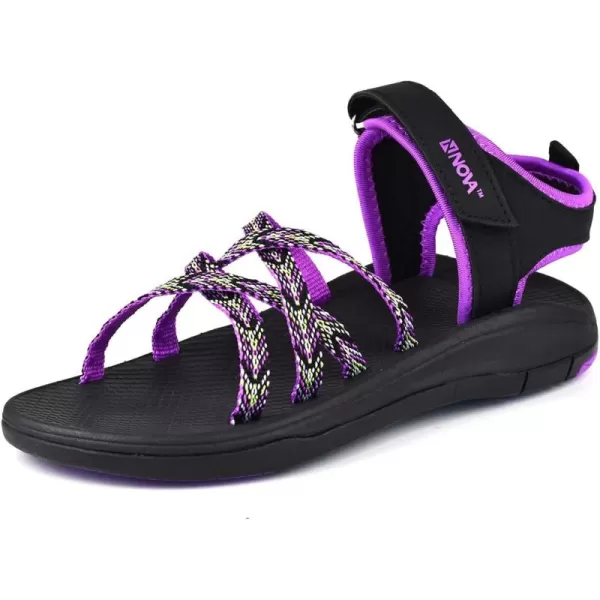 Nova Utopia Womens Sport Sandals Beach SandalsPurple