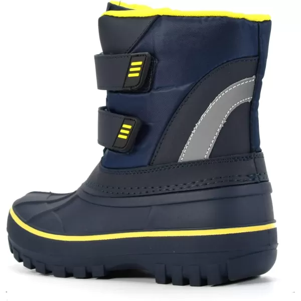 Nova Mountain Boys and Girls Waterproof Winter Snow BootsNfwb111  Navyyellow