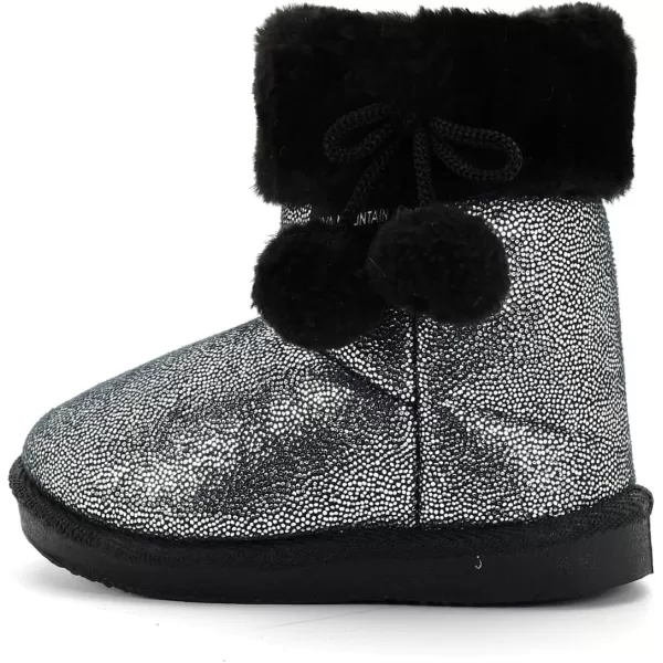 Nova Mountain Little Kids Winter Snow BootsNfwb122  Silver