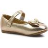 imageNova Utopia Toddler Little Girls Ballet Flat ShoesNfgf319  Gold