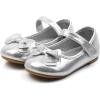 imageNova Utopia Toddler Little Girls Ballet Flat ShoesNfgf319  Silver