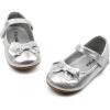 imageNova Utopia Toddler Little Girls Ballet Flat ShoesNfgf319  Silver