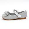 imageNova Utopia Toddler Little Girls Ballet Flat ShoesNfgf329  Silverglitter