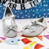imageNova Utopia Toddler Little Girls Ballet Flat ShoesNfgf329  Silverglitter