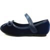 imageNova Utopia Toddler Little Girls Ballet Flat ShoesNfgf4312  Navysuede
