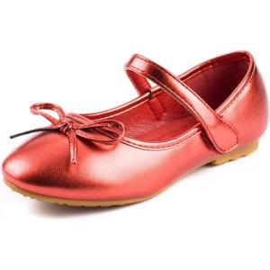 imageNova Utopia Toddler Little Girls Ballet Flat ShoesNfgf313n2  Red