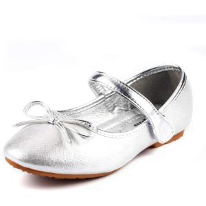 imageNova Utopia Toddler Little Girls Ballet Flat ShoesNfgf313n2  Silver