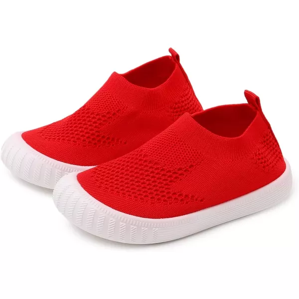 SOFMUO Baby FirstWalking Shoes 14 Years Toddler Trainers Sneakers Infant Boys Girls Non Slip Soft Sole Little Kid Mesh Outdoor Shoes