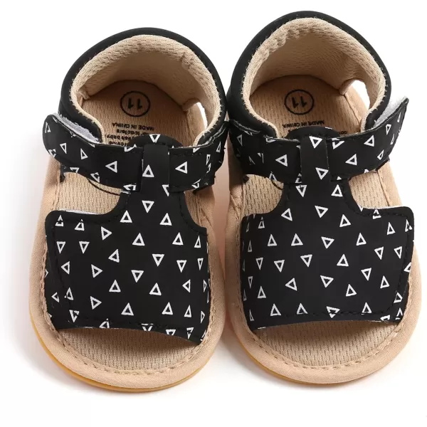 SOFMUO Baby Girl Sandals Bowknot Soft Infant Girls Princess Dress Summer Walking ShoesA01Black