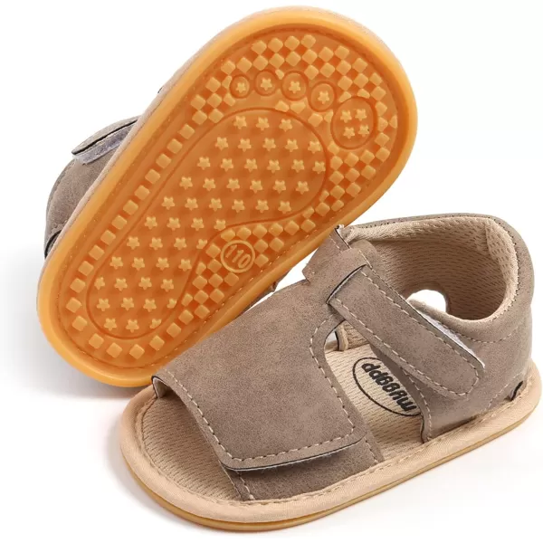 SOFMUO Baby Girl Sandals Bowknot Soft Infant Girls Princess Dress Summer Walking ShoesA01Grey