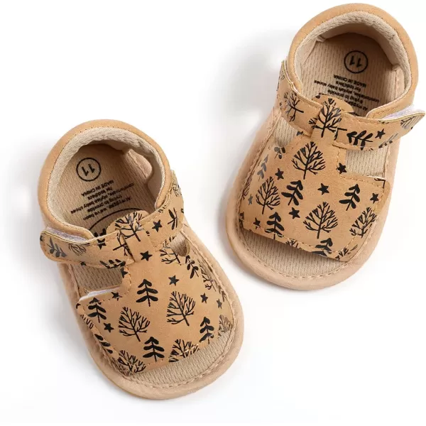 SOFMUO Baby Girl Sandals Bowknot Soft Infant Girls Princess Dress Summer Walking ShoesA01Leaf