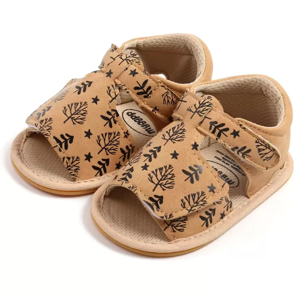 SOFMUO Baby Girl Sandals Bowknot Soft Infant Girls Princess Dress Summer Walking ShoesA01Leaf