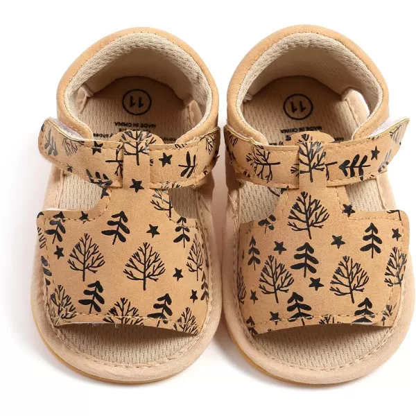 SOFMUO Baby Girl Sandals Bowknot Soft Infant Girls Princess Dress Summer Walking ShoesA01Leaf