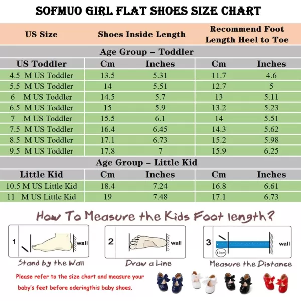 SOFMUO Toddler Girl Mary Jane Shoes Bowknot Ballet Flats for Little Girls Party School Wedding Uniform Princess Dress ShoesABlack