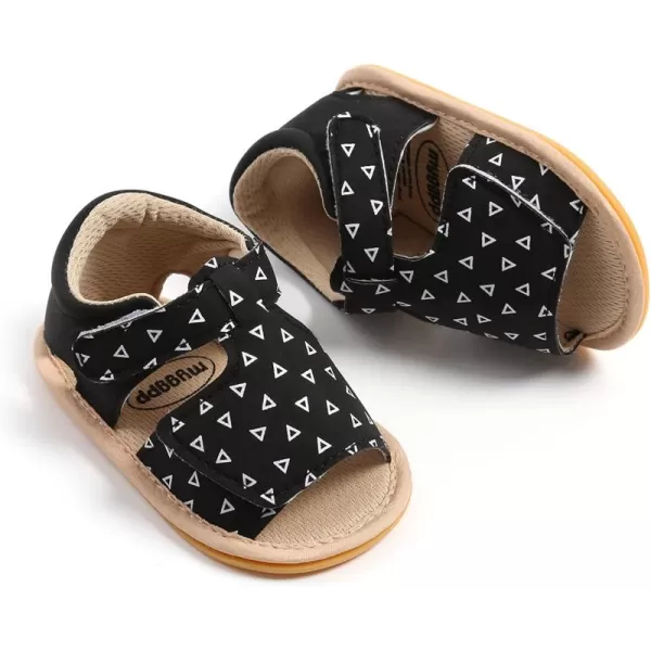 SOFMUO Baby Girl Sandals Bowknot Soft Infant Girls Princess Dress Summer Walking ShoesA01Black