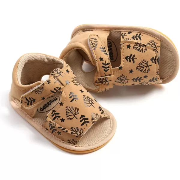 SOFMUO Baby Girl Sandals Bowknot Soft Infant Girls Princess Dress Summer Walking ShoesA01Leaf