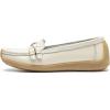 imageWomens Comfort Leather Loafers Casual Wild Driving Flats AntiCollision Moccasins Soft Daily Walking ShoesABeige