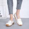 imageWomens Comfort Leather Loafers Casual Wild Driving Flats AntiCollision Moccasins Soft Daily Walking ShoesAWhite
