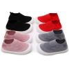 imageSOFMUO Baby FirstWalking Shoes 14 Years Toddler Trainers Sneakers Infant Boys Girls Non Slip Soft Sole Little Kid Mesh Outdoor ShoesAPink