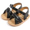 imageSOFMUO Baby Girl Sandals Bowknot Soft Infant Girls Princess Dress Summer Walking ShoesA09Black