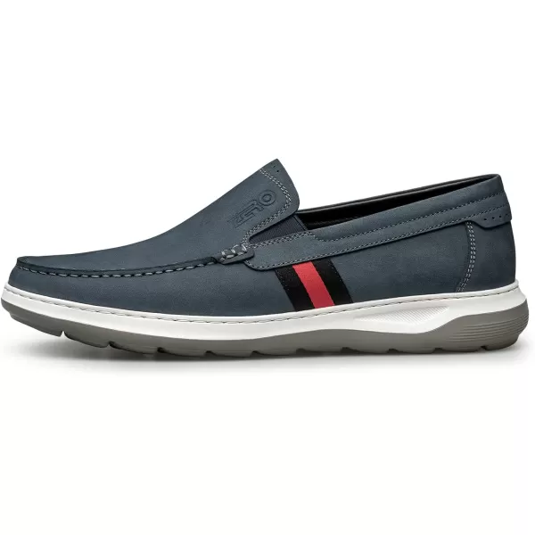 Loafer Mens Genuine Leather UTip Perforated Fit for Summer RF1926 24 SpringBlue
