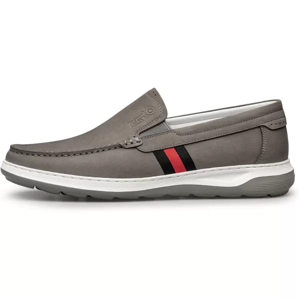 Loafer Mens Genuine Leather UTip Perforated Fit for Summer RF1926 24 SpringGrey
