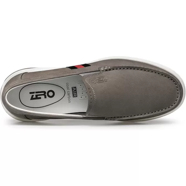 Loafer Mens Genuine Leather UTip Perforated Fit for Summer RF1926 24 SpringGrey