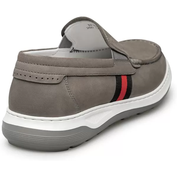 Loafer Mens Genuine Leather UTip Perforated Fit for Summer RF1926 24 SpringGrey