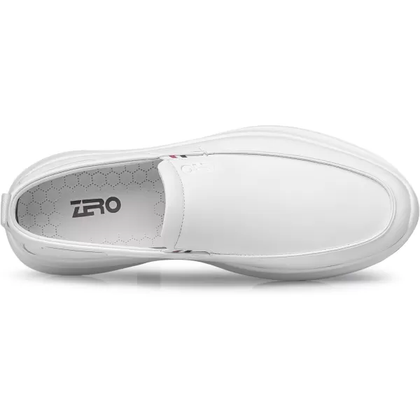 Loafers Mens Platform Sneakers Convenient to Put on and take Off R121822 AutumnWhite