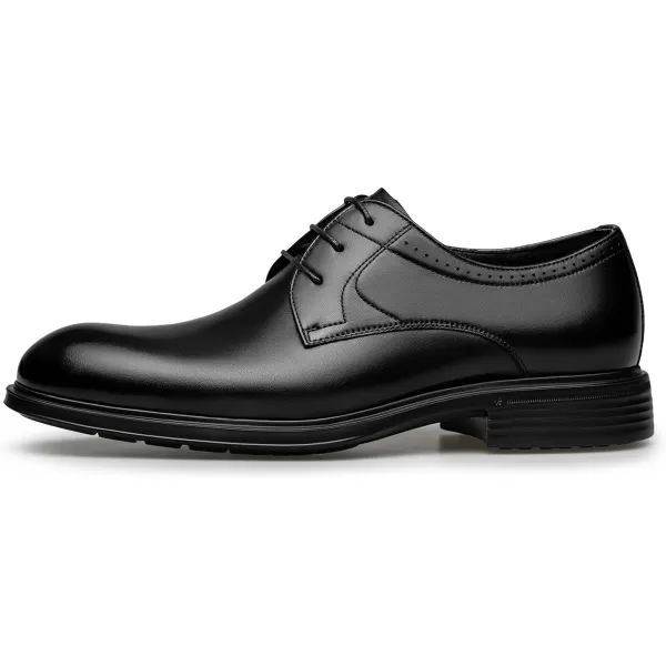 Mens Derby Dress Shoes Genuine Leather Oxford Shoes for Men XBF1870 24 SpringBlack
