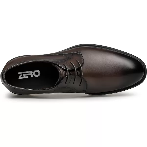 Mens Derby Dress Shoes Genuine Leather Oxford Shoes for Men XBF1870 24 SpringBrown
