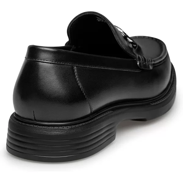Mens Horsebit Loafers ampamp Slipons Oxford Leather Shoes for Men XDF1868 24 SpringBlack