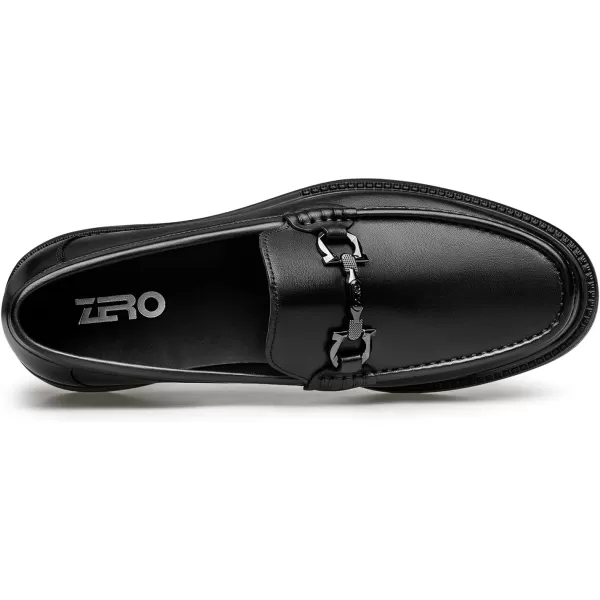 Mens Horsebit Loafers ampamp Slipons Oxford Leather Shoes for Men XDF1868 24 SpringBlack