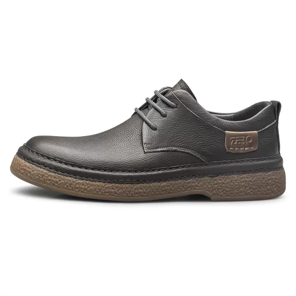 Mens Outdoor Sneakers Wide Width Genuine Leather Shoes G33606 23 WinterGrey