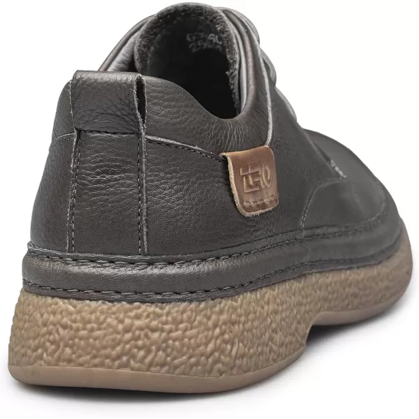 Mens Outdoor Sneakers Wide Width Genuine Leather Shoes G33606 23 WinterGrey