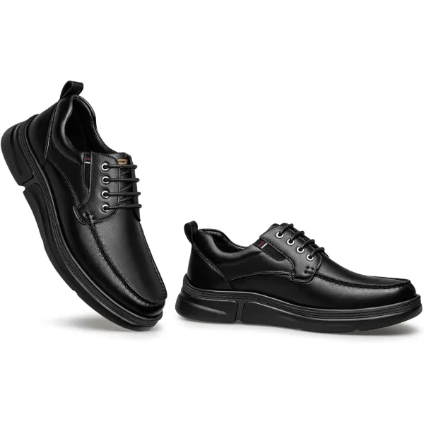 Mens Sneakers  WalkFriendly Walking Shoes Soft Genuine Leather R33565X 23 WinterBlack