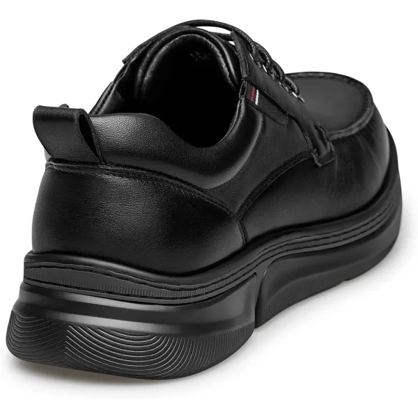 Mens Sneakers  WalkFriendly Walking Shoes Soft Genuine Leather R33565X 23 WinterBlack