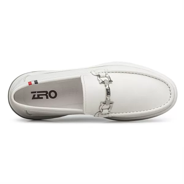 Mens loafers ampamp slipons simple design fashion horesbit loafer shoes for men R1312623 SpringWhite