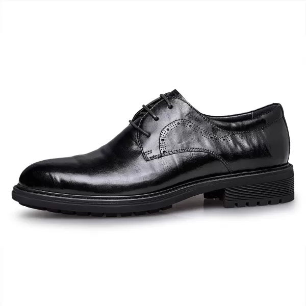 ZRO Mens A117 Casual Oxfords ShoesBlack